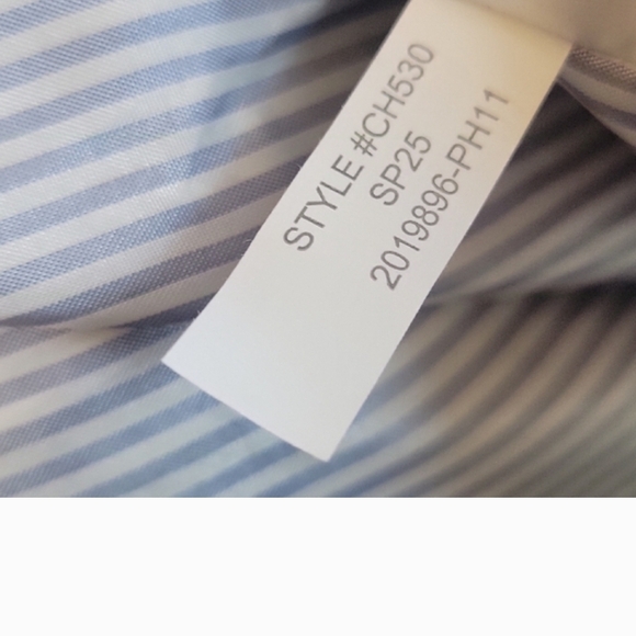 J. Crew Factory Linen Blend Navy And White Gingham Single Button Blazer - Picture 8 of 11